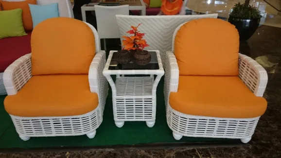 Samira Synthetic Rattan Armchair 1