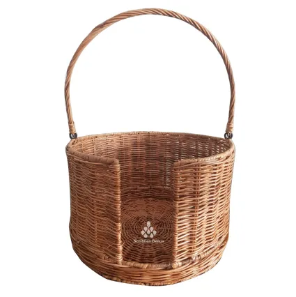 Plate Rattan Basket 1