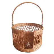 Plate Dcor Rattan Basket 