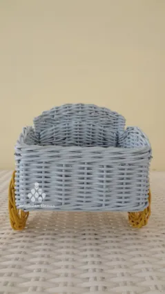 Becak Miniature Synthetic Rattan Home Accessories 1