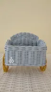 Becak Miniature Synthetic Rattan Home Accessories