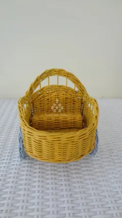 Becak Miniature Synthetic Rattan Home Accessories 2