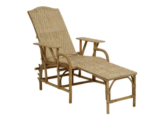 Ankara Lounger Natural Rattan 1