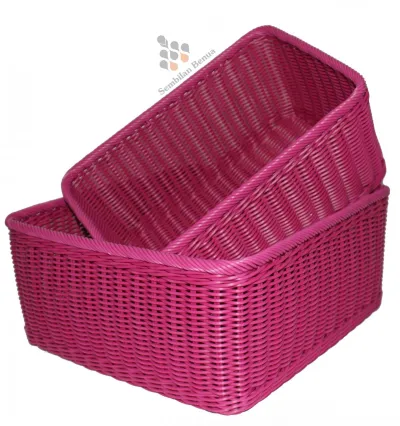 Synthetic Rattan Weaving Box 1