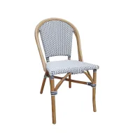 White Boney Bistro Chair 