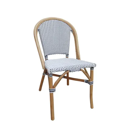 White Boney Bistro Chair  1