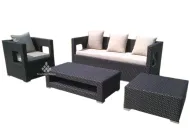 Centro Sofa Set Rotan Sintetis