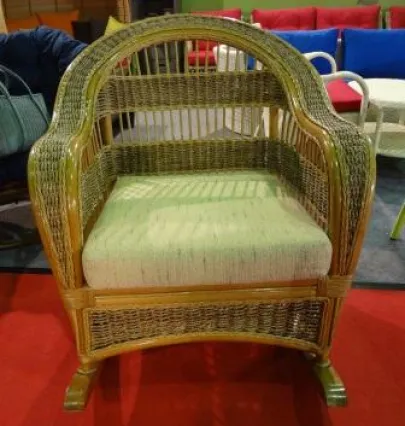 Praha Rocking Chair Kursi Goyang Rotan 2