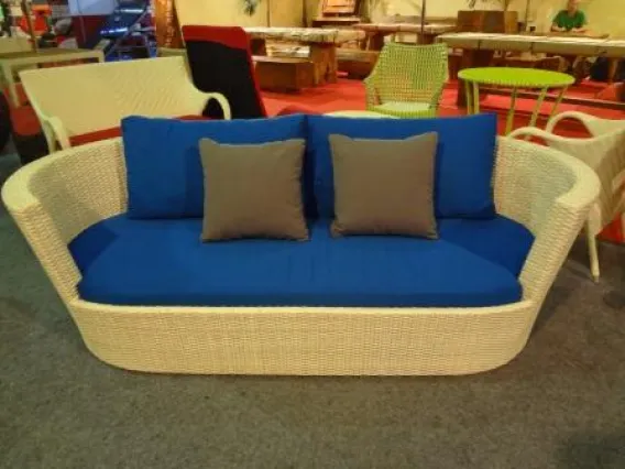 Billy Moon Sofa Synthetic Rattan Outdoor 3