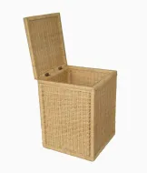 Laundry Box Rotan Alami