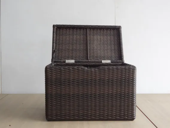 Loundry Rectangular Basket Synthetic Rattan 2