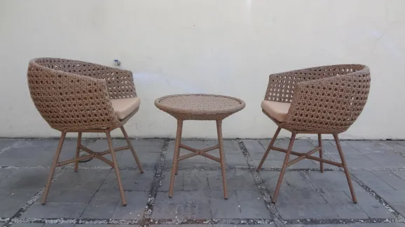 Jengky Rattan Terrace Synthetic Chairs 2