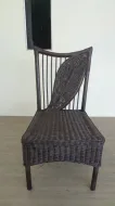 Leaf Dining Chair Natural Rotan