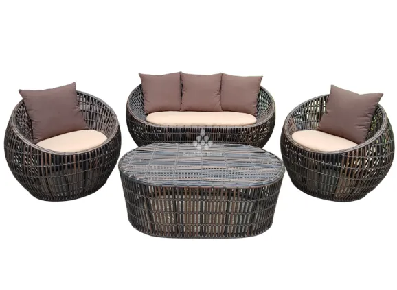 Ruji Sofa Set Rotan Sintetis 1