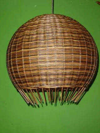 Rattan Hanging Lamp 1