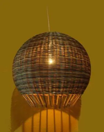 Rattan Hanging Lamp 2