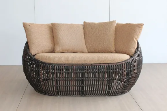 Sofa Gentong Ruji Rotan Sintetis 1