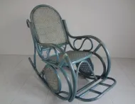 Keris Rocking Chair Kursi Goyang Rotan Alami