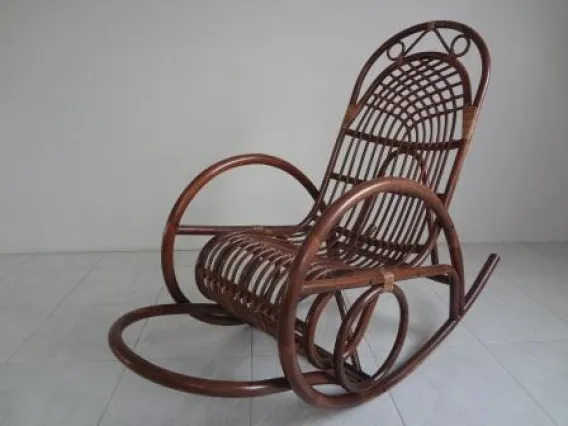 Mirtha Rocking Chair Kursi Goyang Rotan 1