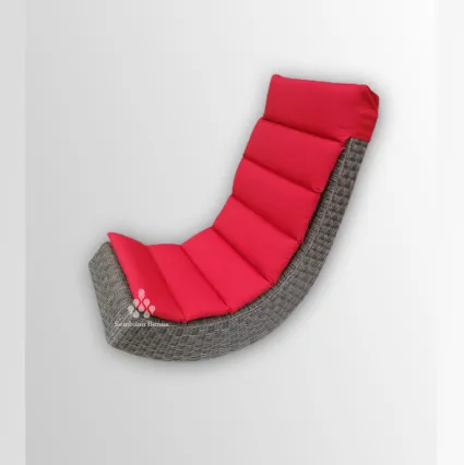 A synthetic Lazy Rattan Relax Chair 1