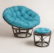 Papasan Natural Rattan 