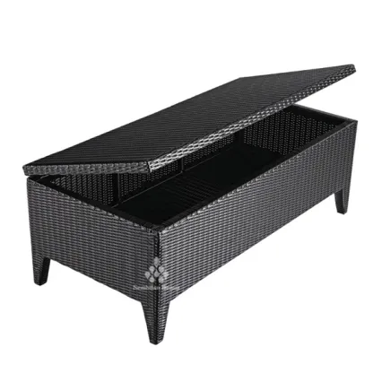 Lullaby Bed End Storage Rattan Trunk 1