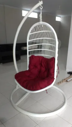 Malkist Hanging Chair Ayunan Rotan Sintetis 1