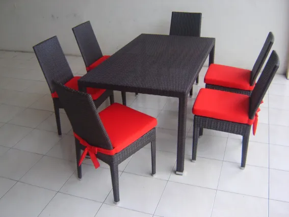 Malta Synthetic Rattan Dining Set 1