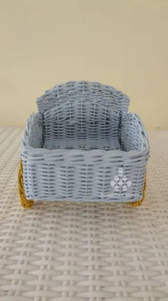 Becak Miniature Synthetic Rattan Home Accessories 4