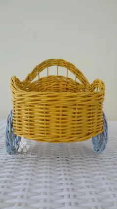 Becak Miniature Synthetic Rattan Home Accessories 5