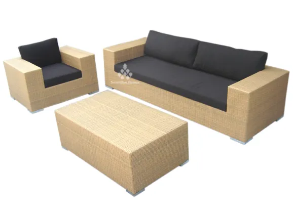 Morocco Sofa Set Rotan Sintetis 1