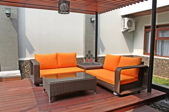 Sofia Set Sofa Synthetic Rattan  3