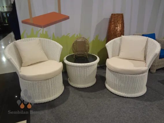 Paradiso Synthetic Rattan Terrace Set 1