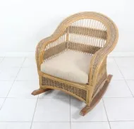 Praha Rattan Rocking Chair