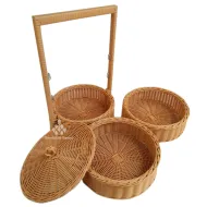 Rattan Lunch Box