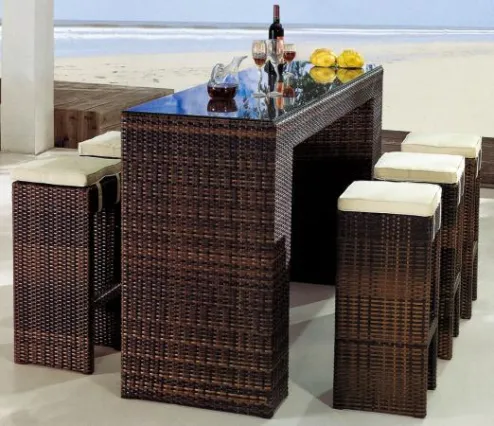 Ringgo Bar stool Rattan Synthetic 1