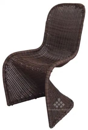 Viper Chair Synthetic Rattan 1