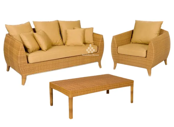 Samsun Sofa Set Rotan Sintetis 1