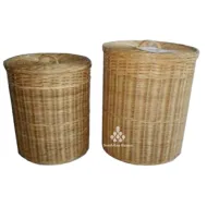 Set of 2 Round Laundry Basket