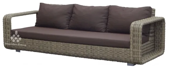 Sofa Evint Synthetic Rattan 1